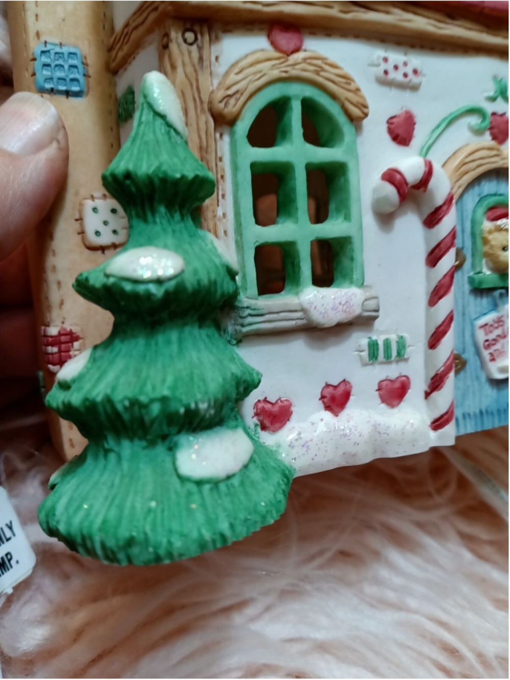 Santa's Workshop Lighted Santa's House Toys For Good Girls & Boys Christmas Tree - Picture 12 of 16